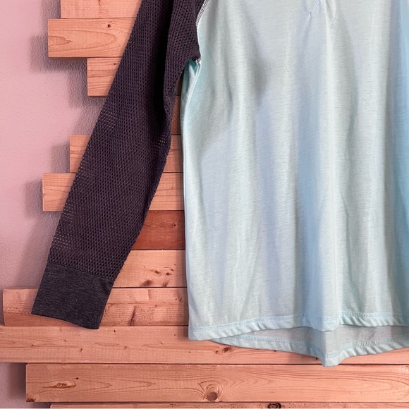 Balance Collection by Marika Mint Green gray Long sleeve activewear Top Size XL - Picture 3 of 12